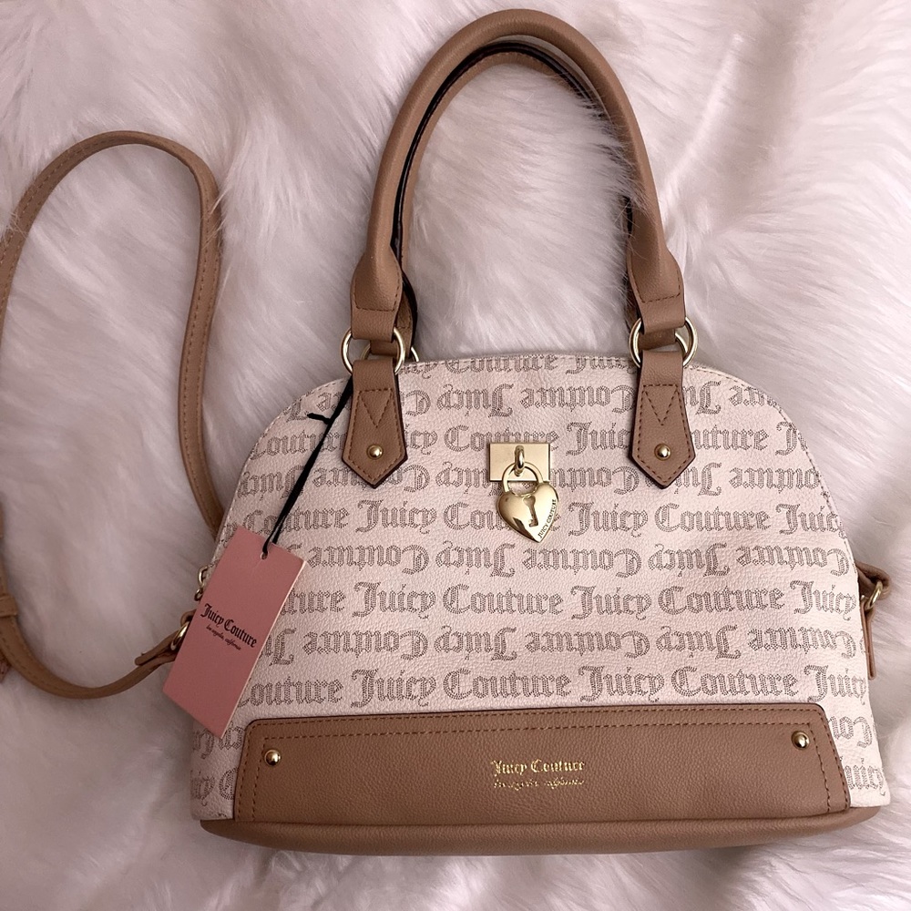 Juicy Couture “under lock and key” Dome Satchel - NWT!!